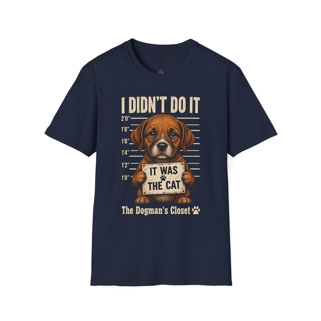 I Didn't Do It Puppy Mugshot