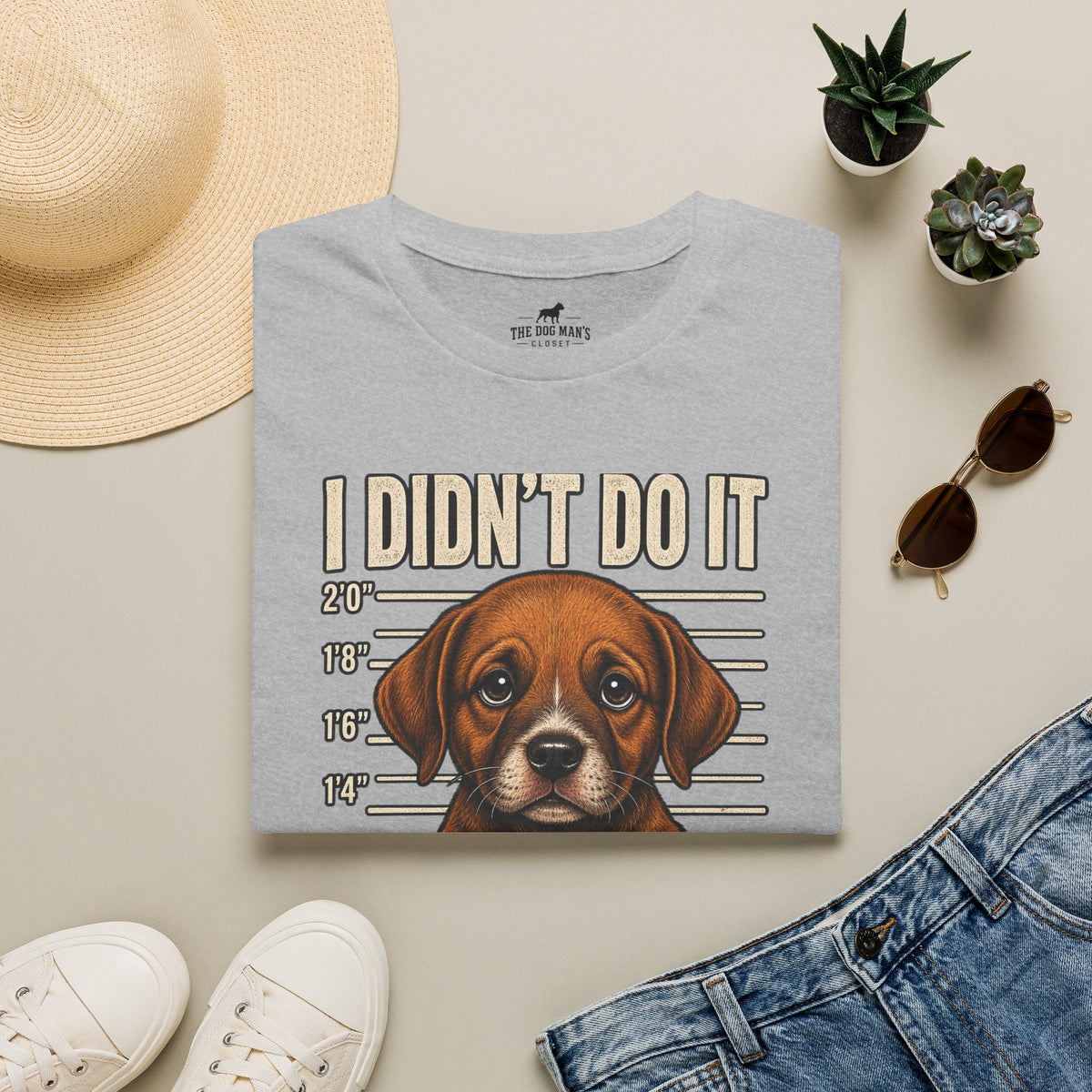 I Didn't Do It Puppy Mugshot