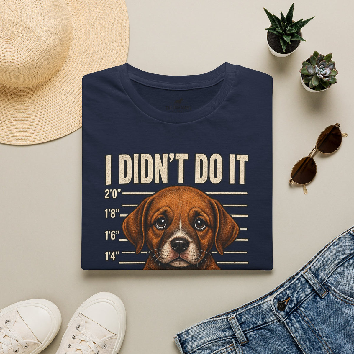 I Didn't Do It Puppy Mugshot