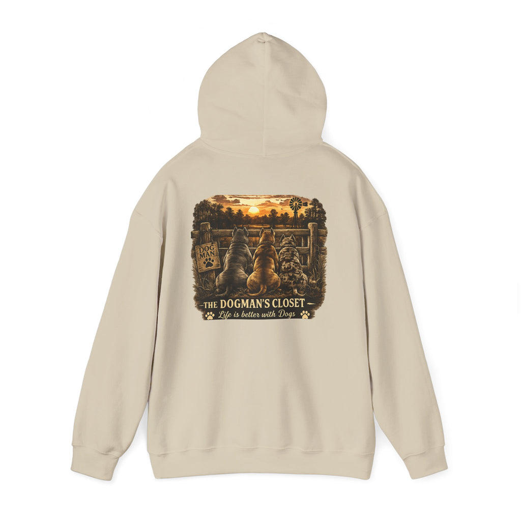 "Life is better with dogs" Pullover Hoodie