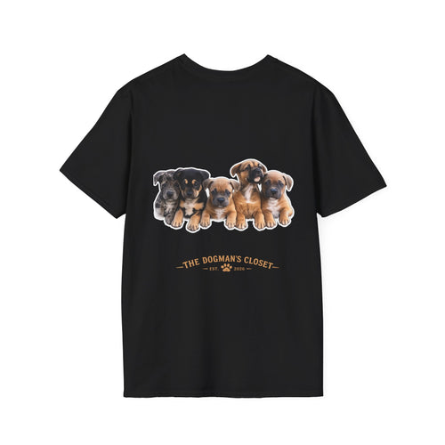Dog Lover T-Shirt — "Life is Better with Burleson Dogs" Paw Print Tee