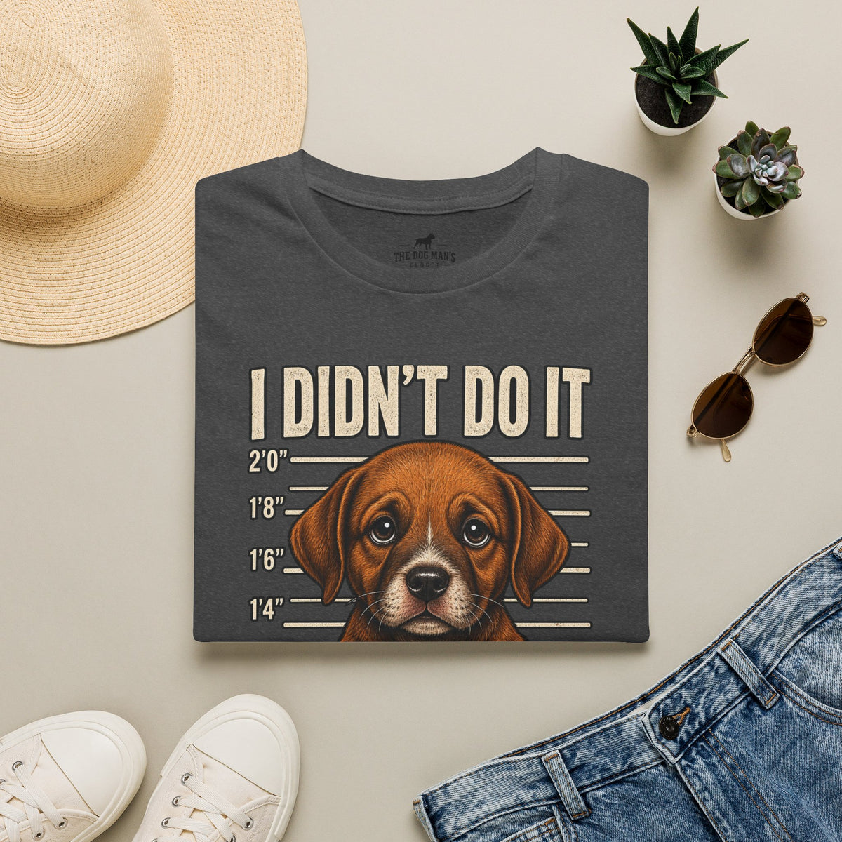 I Didn't Do It Puppy Mugshot