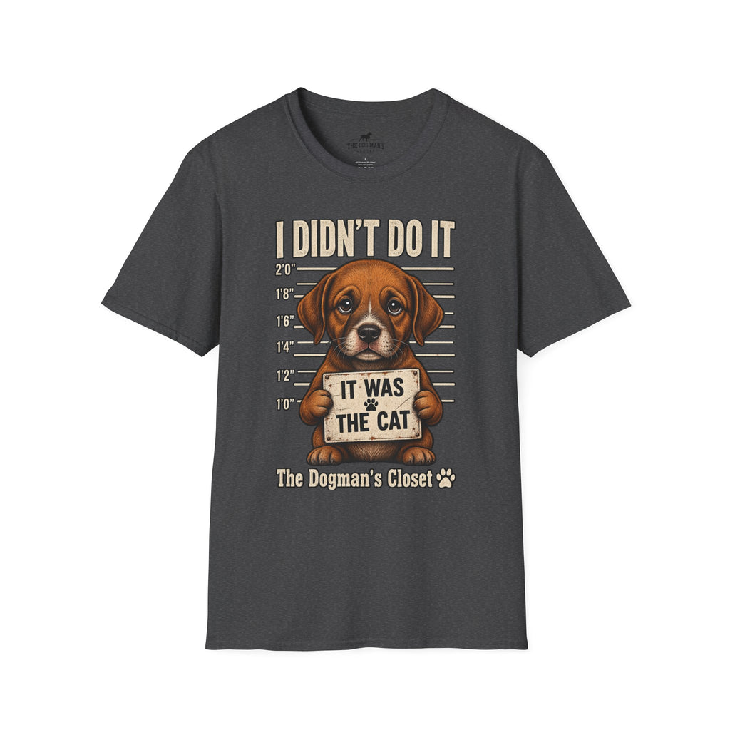 I Didn't Do It Puppy Mugshot