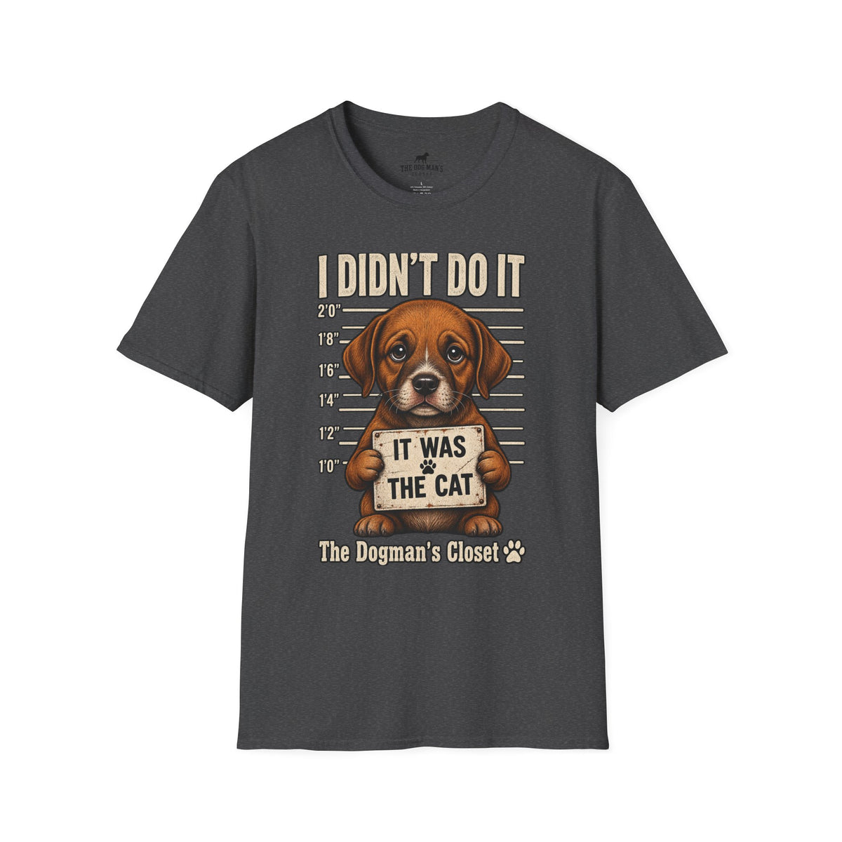 I Didn't Do It Puppy Mugshot