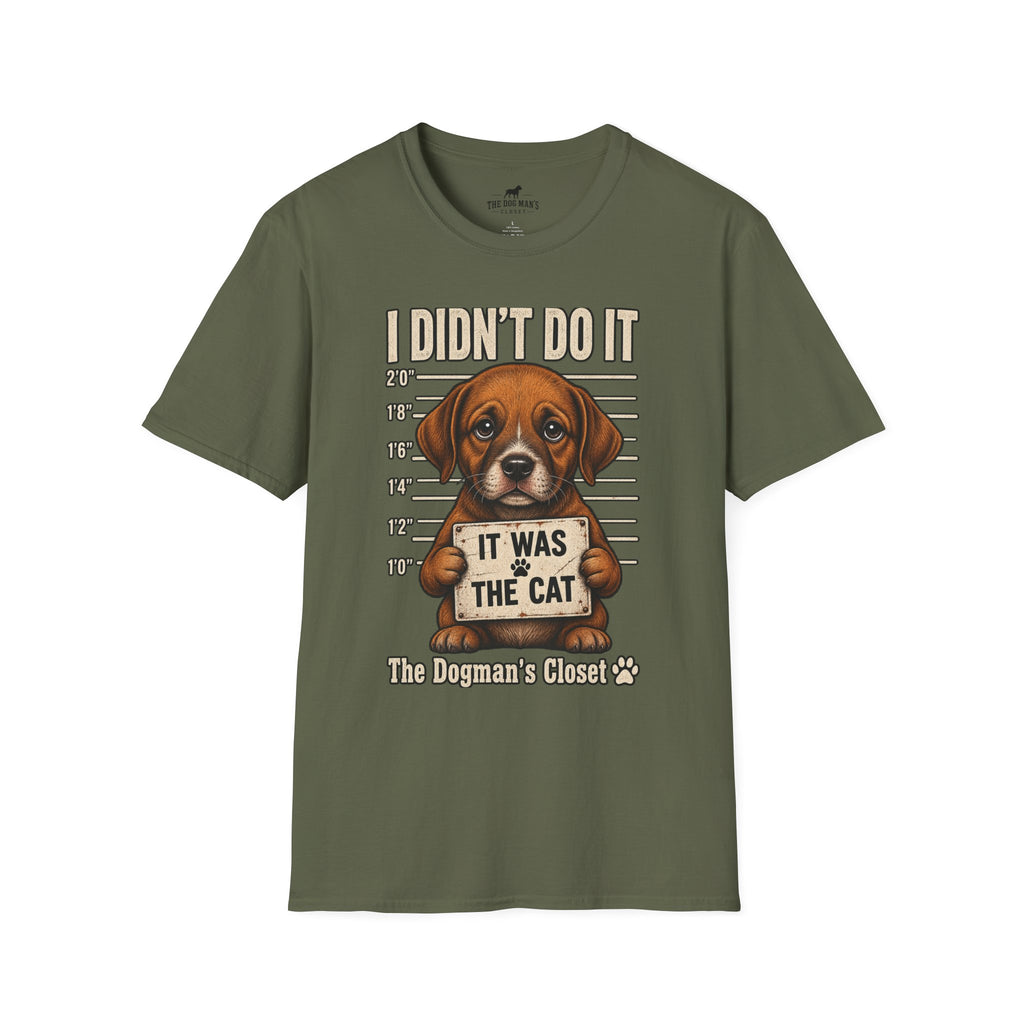 I Didn't Do It Puppy Mugshot