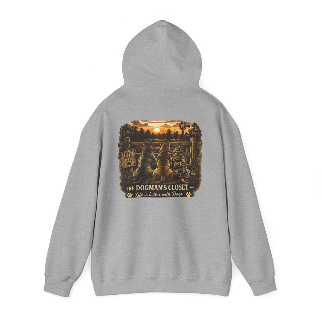 "Life is better with dogs" Pullover Hoodie